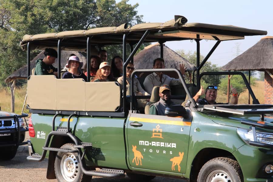 From Johannesburg: Pilanesberg Nature Reserve Game Safari - First game drive: two and a half hours in the bush