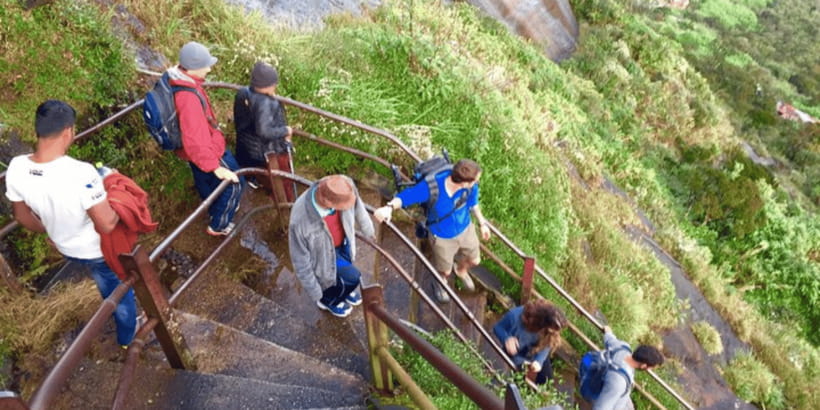 From Kandy: Adams Peak Guided hike via Peak Wilderness - Returning by the Murray Estate route