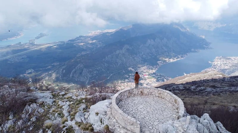 From Kotor:Private Excursion to Lovćen National Park & Budva - From Kotor to the mountain road