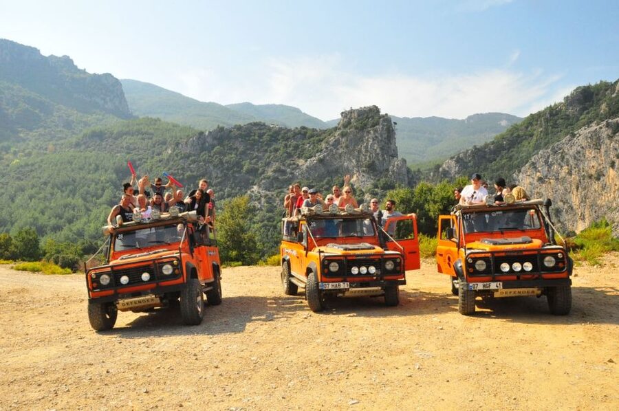 From Kusadasi: Full-Day National Park Jeep Tour with Lunch - Long Beach, cave stops, and the final swim