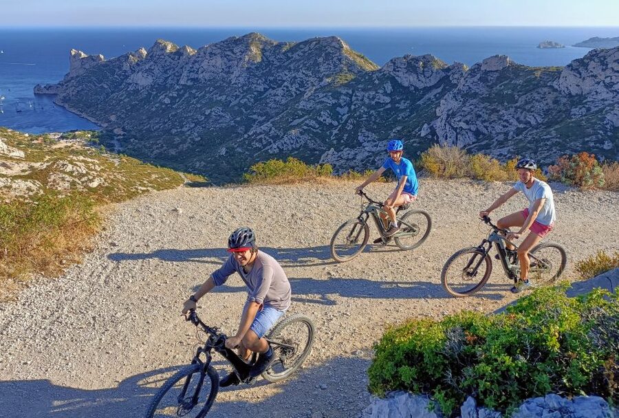 From Marseille: Calanques National Park E-Mountain Bike Tour - Parc de la Fontaine d’Ivoire and the Calanques views
