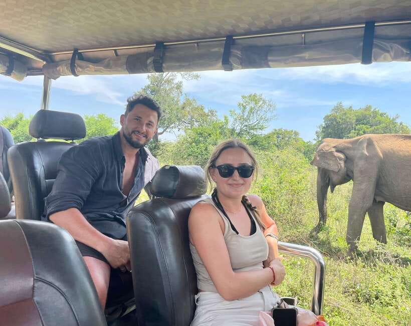 From Mirissa/Galle/Hikkaduwa: Udawalawa National Park Safari - The Elephant Transit Home feeding session