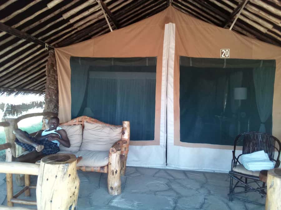 From Nairobi: 2-Day Amboseli National Park Safari - The overnight stay at AA Lodge or a similar camp