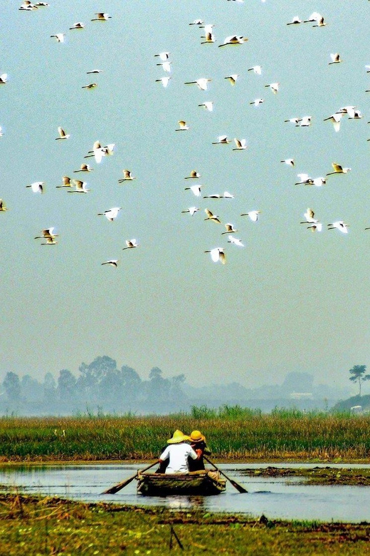 From Ninh Binh: Visit Cuc Phuong National Park - Van Long - The morning ride through Ninh Binh countryside