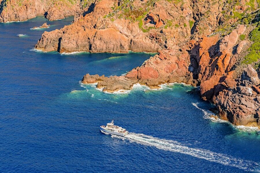 From Ota: Scandola Nature Reserve Eco-Friendly Boat Tour - Leaving Porto and entering the Gulf