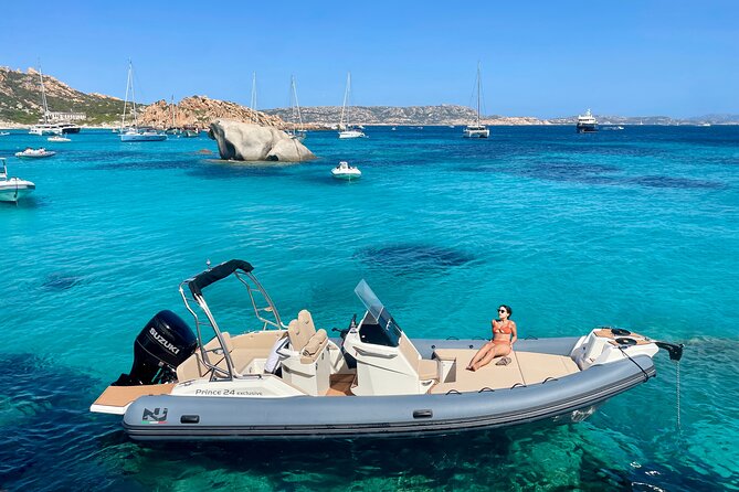 From Palau: Maddalena National Park Boat tour - Cala Corsara, the first long swim stop