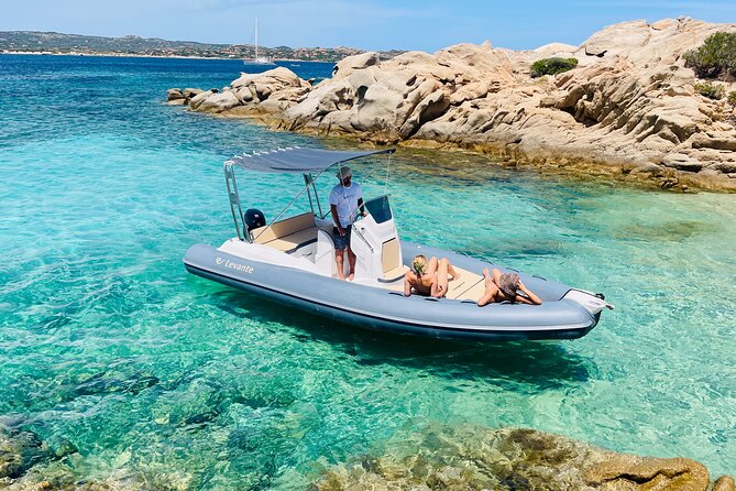 From Palau: Maddalena National Park Boat tour - Soraya Beach and Cala Granara