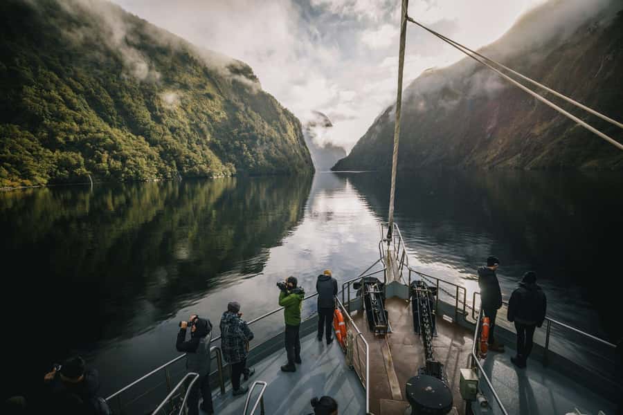 From Queenstown: Doubtful Sound Wilderness Day Trip - Crossing Lake Manapouri to West Arm