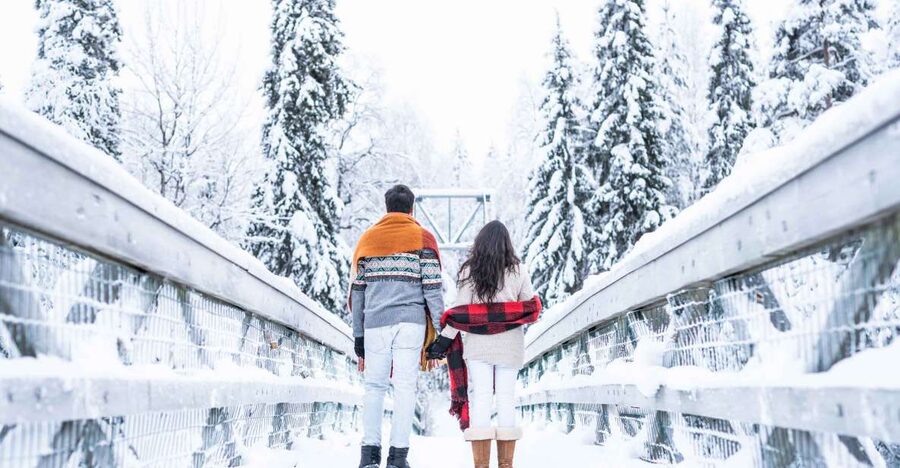 From Rovaniemi: Private Photoshoot in the Lappish Wilderness - What the one-hour photoshoot feels like