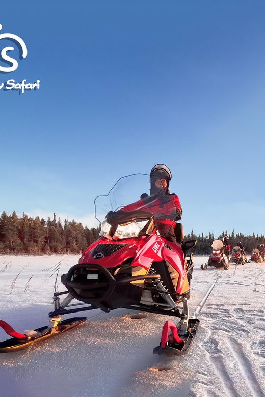 From Rovaniemi: Snowmobile Safari into Arctic Wilderness - Riding from Rovaniemi into the Arctic cold