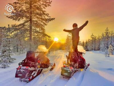 Snowmobile Safari into Arctic Wilderness