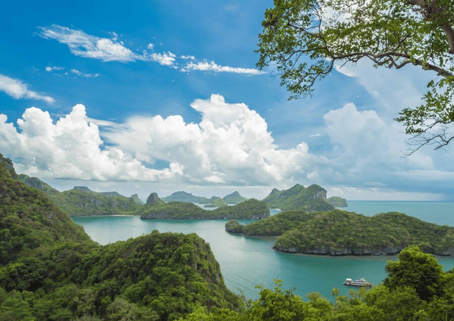 From Samui: Angthong National Park Snorkeling & Kayaking - Kayaking beside cliffs and small beaches