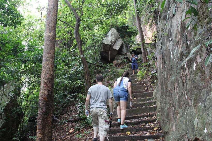 From Siem Reap: Phnom Kulen National Park Trekking Tour - A waterfall swim in the jungle