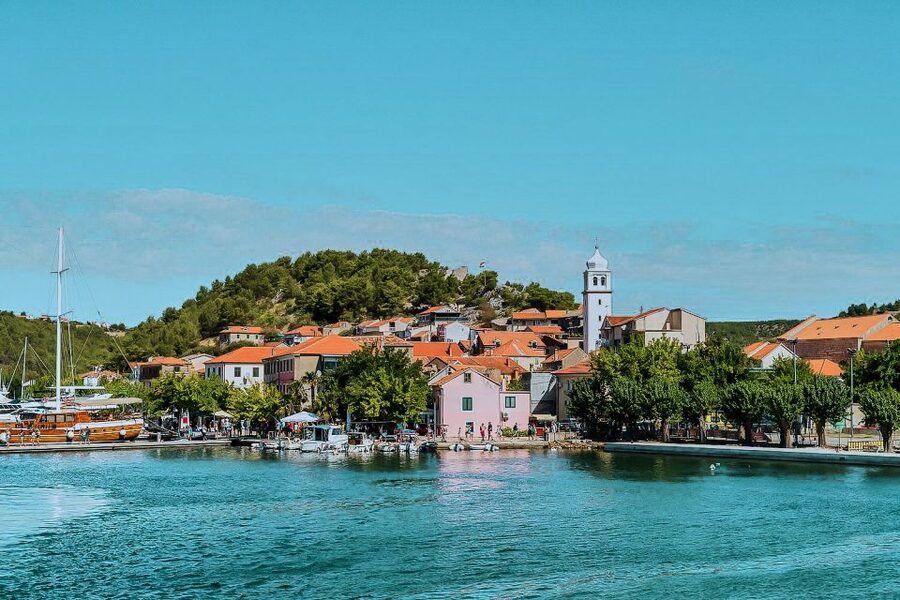 From Split: Krka National Park Tour - Entering Krka National Park by boat