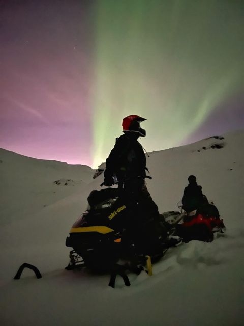 From Tromso: Arctic Wilderness Snowmobile Evening Tour - Getting suited up for the Arctic