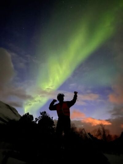 From Tromso: Arctic Wilderness Snowmobile Evening Tour