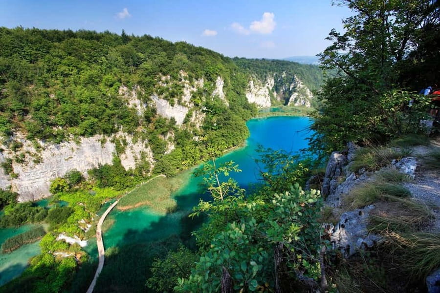 From Zadar: Plitvice Lakes National Park Day Trip +Boat Ride - The morning ride from Zadar to the park