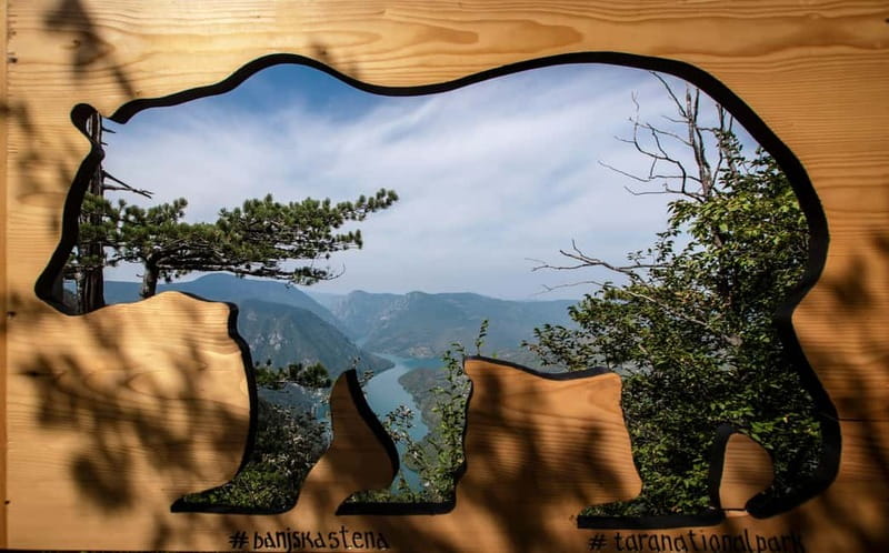 From Zlatibor/Užice: Mokra Gora & Tara National Park - The short Vrelo river and the Drina