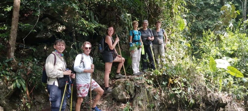 Full day hike - climbing in Jungle of Cat Ba National park - 7:45 AM pickup and the ride to the park