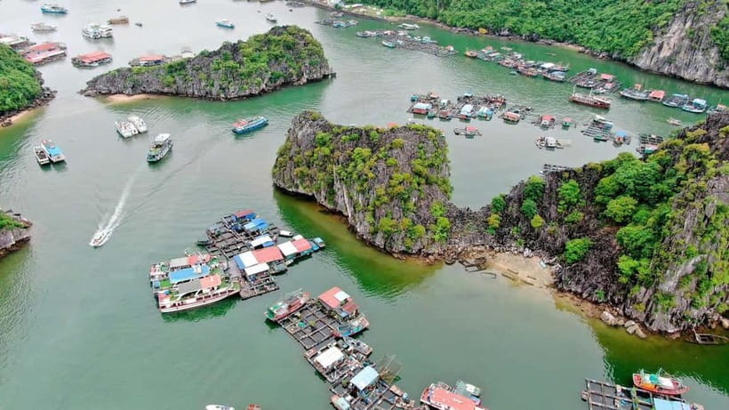 Fullday Trekking in Cat Ba National Park to Viet Hai Village - Sailing past Cai Beo fishing village
