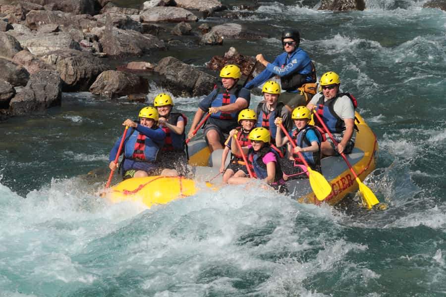 Glacier National Park: Full-Day Whitewater Rafting Trip - The quiet opening float and Glacier views