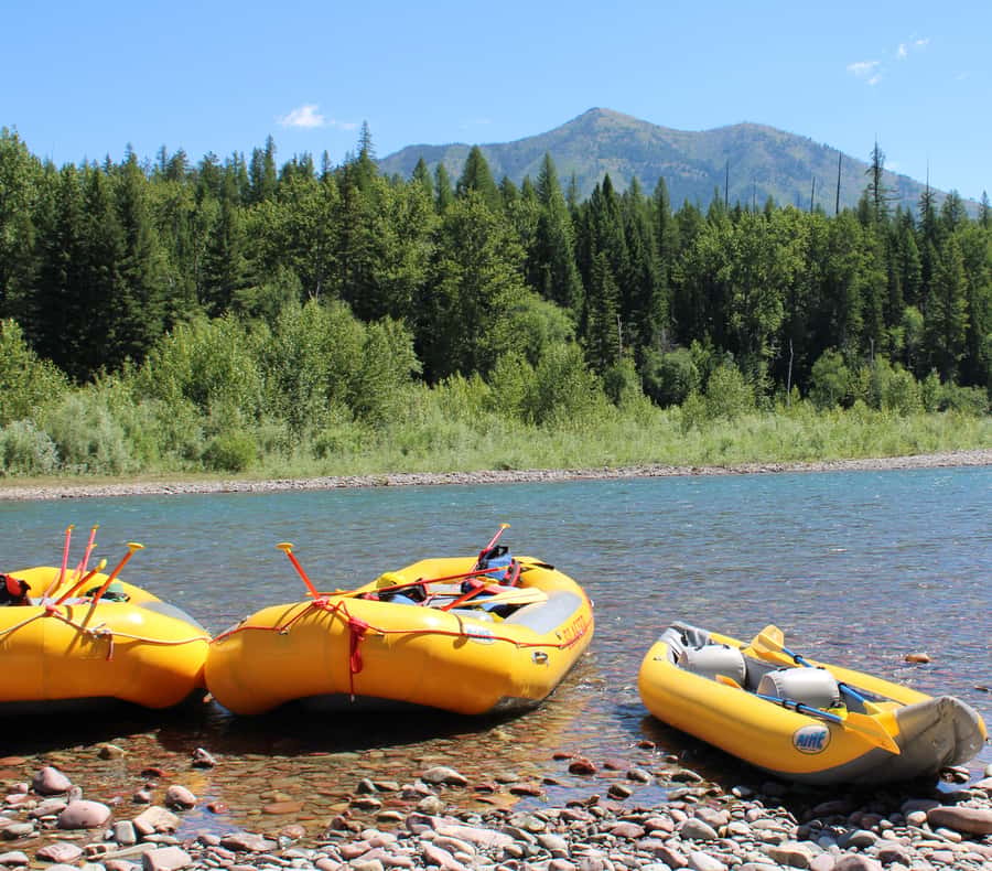 Glacier National Park: Whitewater Rafting with Dinner - Walking back to West Glacier