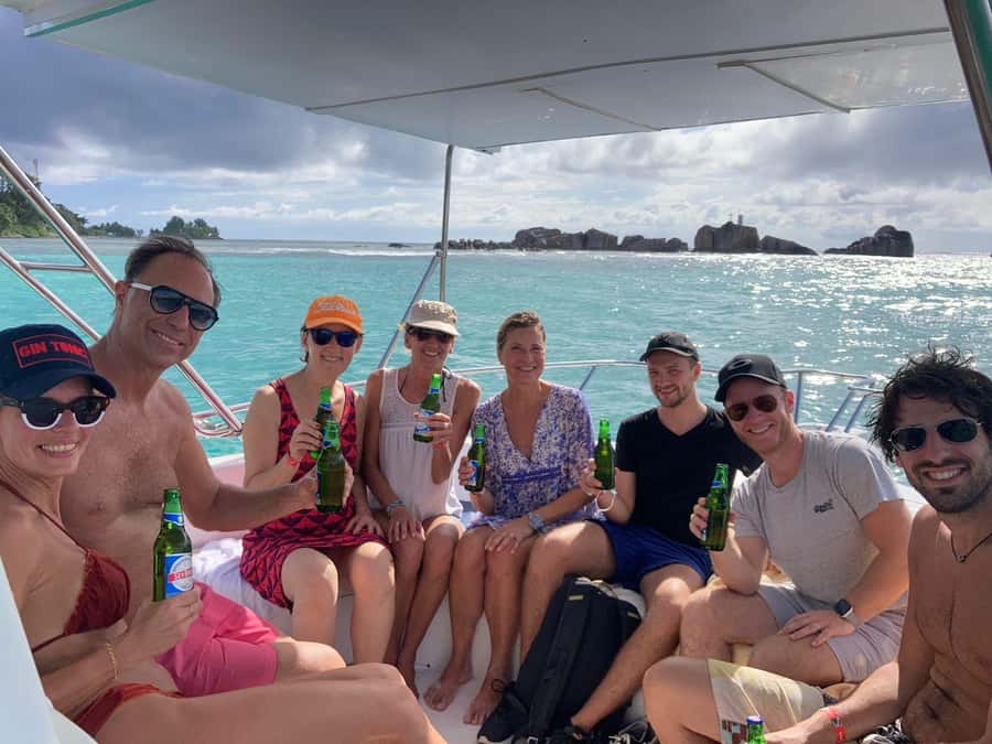 Glassbottom boat & Crystalkayak SteAnneMarinePark Snorkeling - A full day among the islands of Ste Anne Marine Park