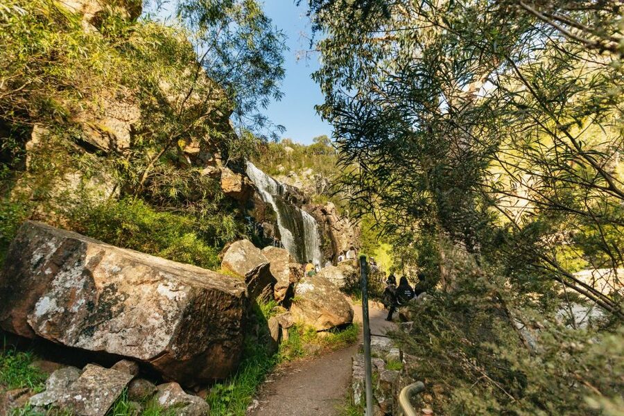 Grampians National Park Small-Group Eco Day Tour - Grand Canyon Walk and sandstone walls