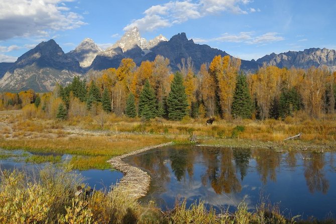 Grand Teton National Park - Sunset Guided Tour from Jackson Hole - Jackson Lake beneath the Tetons