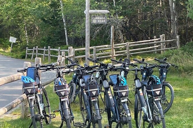 Guided Ebike Tour of Acadia National Park Carriage Roads - Starting at Hulls Cove and climbing Paradise Hill