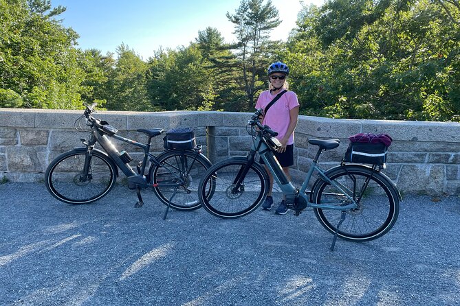 Guided Ebike Tour of Acadia National Park Carriage Roads - Eagle Lake and the bridges around Jordan Pond