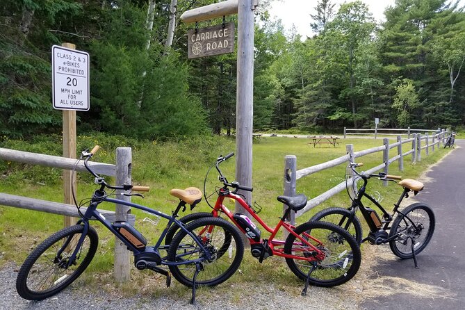 Guided Ebike Tour of Acadia National Park Carriage Roads - Jordan Pond House: a short break, not lunch