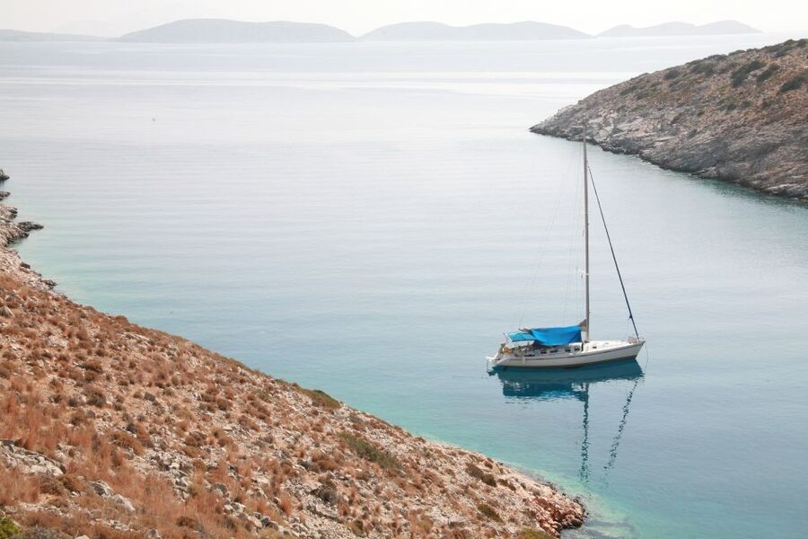 Heraklion: Nature Reserve Dia Island Full-Day Cruise & Lunch - Agrilia Bay, your first quiet swim
