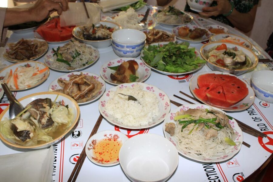Ho Coc Beach, Nature Reserve & Dragon Fruit Farm Day Tour - Mrs. Thuan’s home-cooked Vietnamese lunch