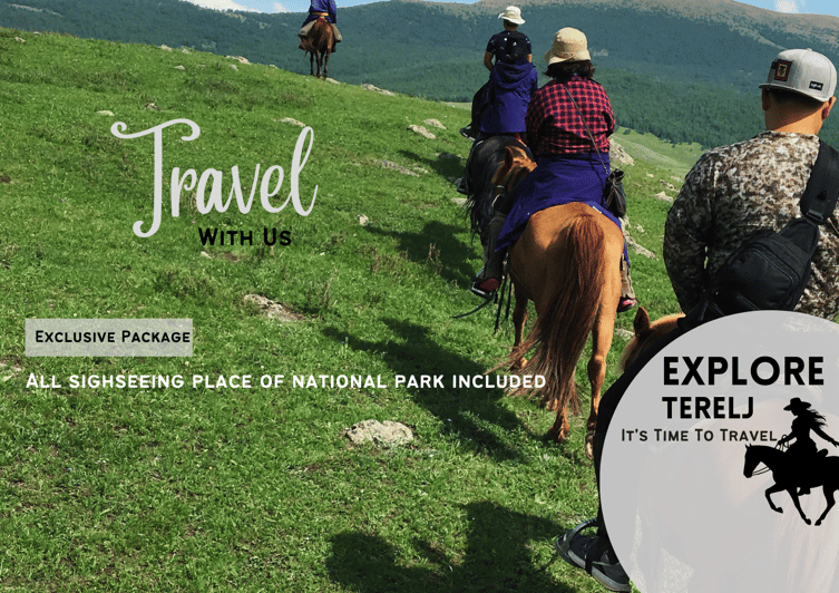 Horse riding experience in Terelj National park 1 day - Turtle Rock, the Park’s Easy Landmark