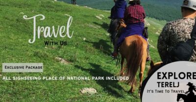 Horse riding experience in Terelj National park 1 day