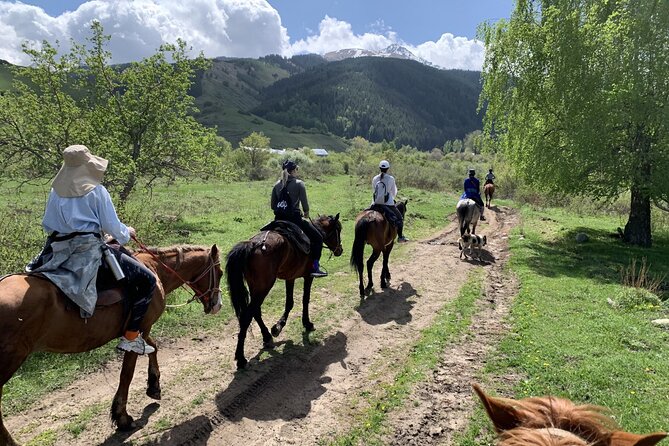 Horseback riding on the mountains of Chon Kemin National Park - Why this day trip works so well from Bishkek