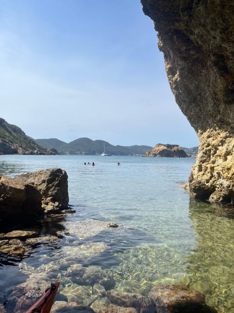 Ibiza: Self-Guided Kayak Tour in Marine Nature Reserve - The natural swimming pool and sea life
