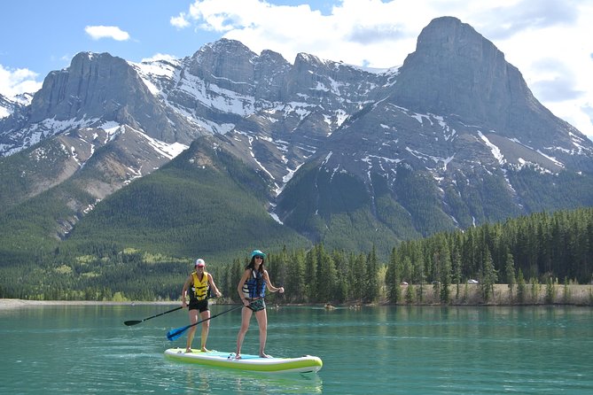 Intro to Stand Up Paddleboarding, Banff National Park - A small group instead of a crowded class
