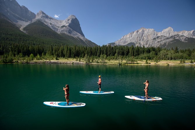 Intro to Stand Up Paddleboarding, Banff National Park - The guides make a real difference