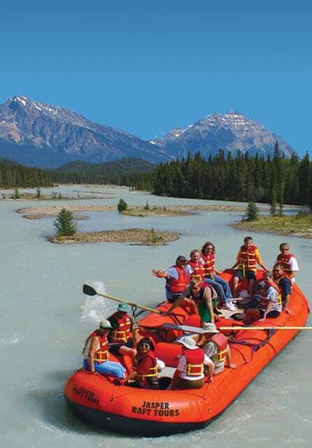 Jasper: Jasper National Park Easy 2-Hour Rafting Trip - Scenery best viewed from the water