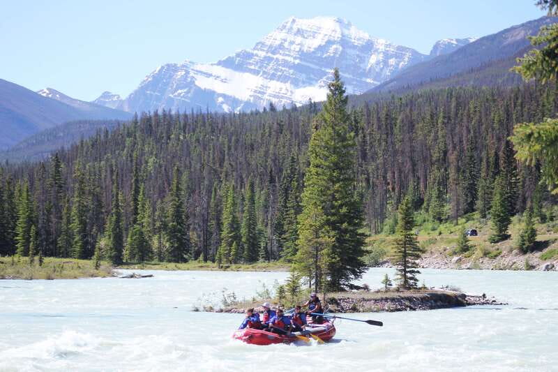 Jasper National Park Family Friendly Rafting Adventure - Five splashy rapids on the Athabasca