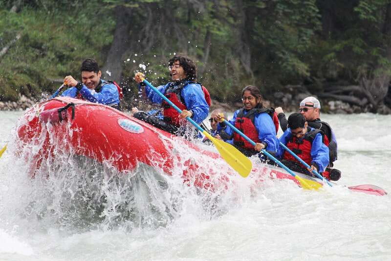 Jasper National Park Family Friendly Rafting Adventure - From Connaught Drive to the river