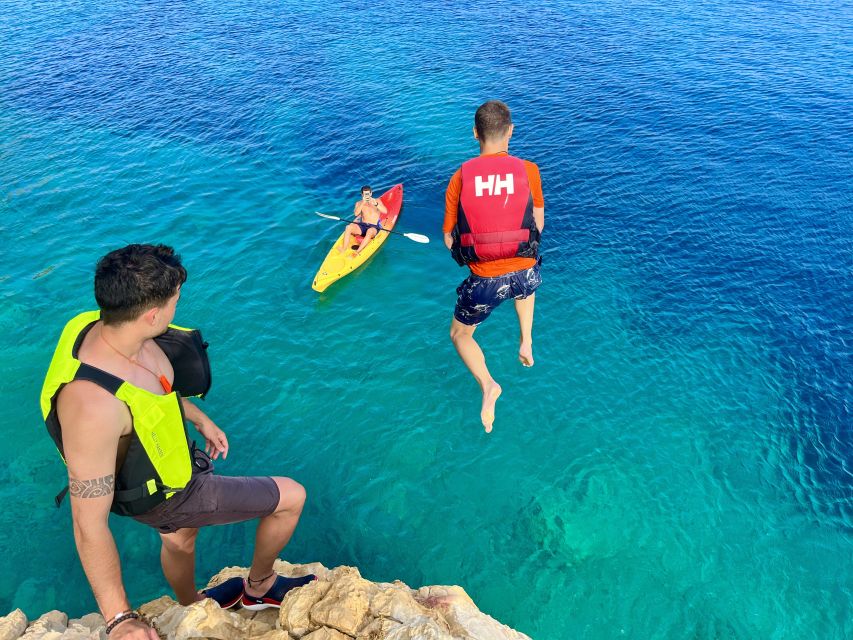 Jávea: Cala Tango and San Antonio Nature Reserve Kayak Tour - Cape San Antonio from sea level
