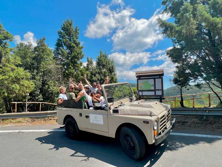 Jeep safari in the Aspromonte National Park - The 30-minute ride into the mountains