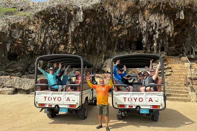 Jeep Tour Arikok National Park and Snorkeling at Baby Beach - The rough roads of Arikok National Park