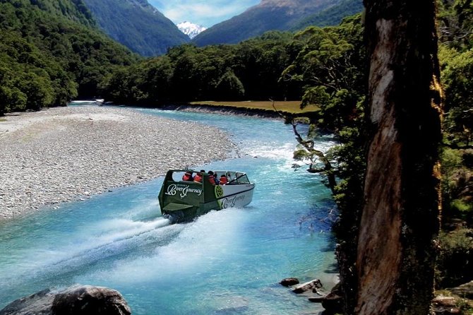 Jet Boat and Wilderness Walk Tour from Wanaka - Racing into the Matukituki Valley