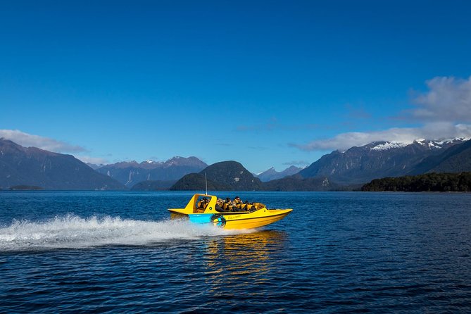 Jet Boat Journey through Fiordland National Park - Pure Wilderness - A fast start from Te Anau’s lakefront