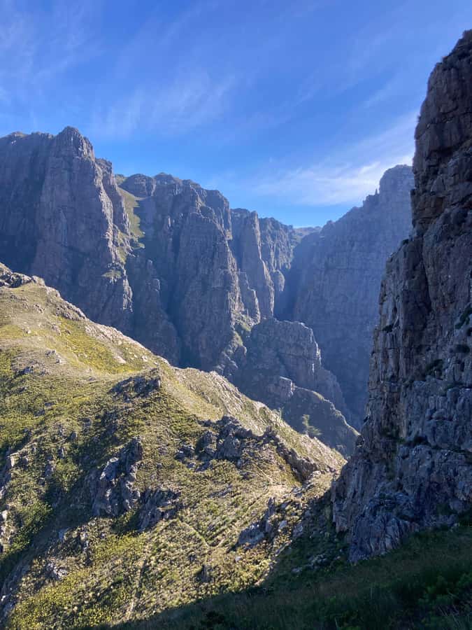 Jonkershoek Nature Reserve: Guided Panorama Trail Hike - Reaching the high ridge and the Panorama views
