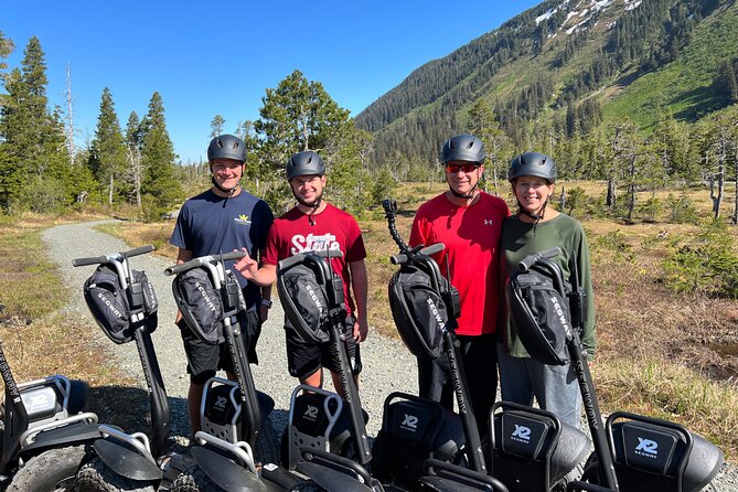 Juneau Alpine Segway Wilderness Trail Adventure - The Treadwell Ditch adds a human story
